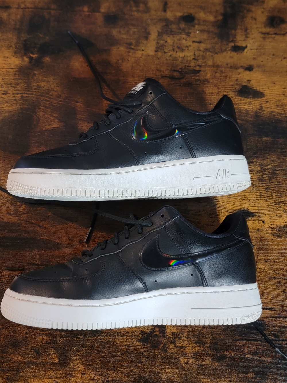 Nike Air Force 1 Low - Black Iridescent - Picture 2 of 10